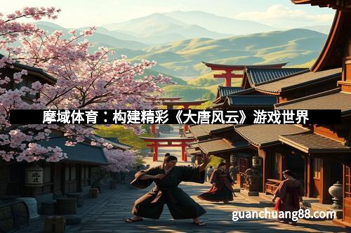 摩域体育：构建精彩《大唐风云》游戏世界